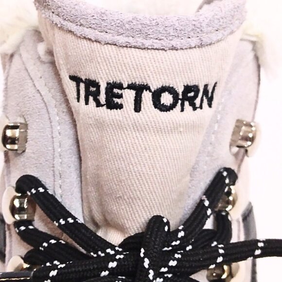 TRETORN GRAY & BLACK BOOTS W/ FUR LINING - SIZE 8 - NWOT - Picture 5 of 5